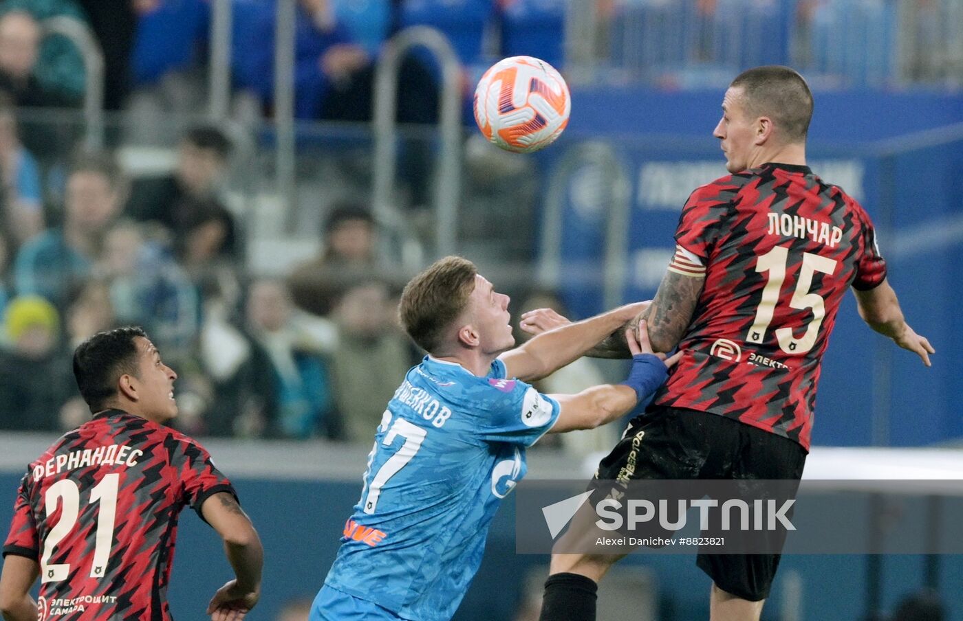 Russia Soccer Premier-League Zenit - Akron