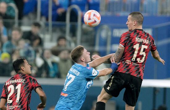 Russia Soccer Premier-League Zenit - Akron