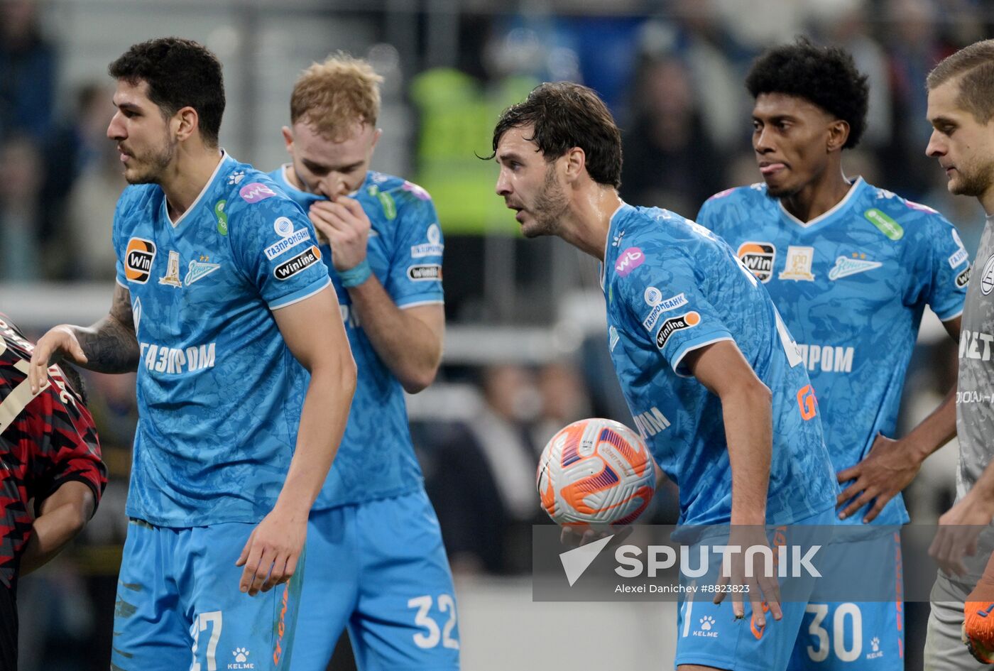 Russia Soccer Premier-League Zenit - Akron
