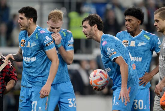 Russia Soccer Premier-League Zenit - Akron
