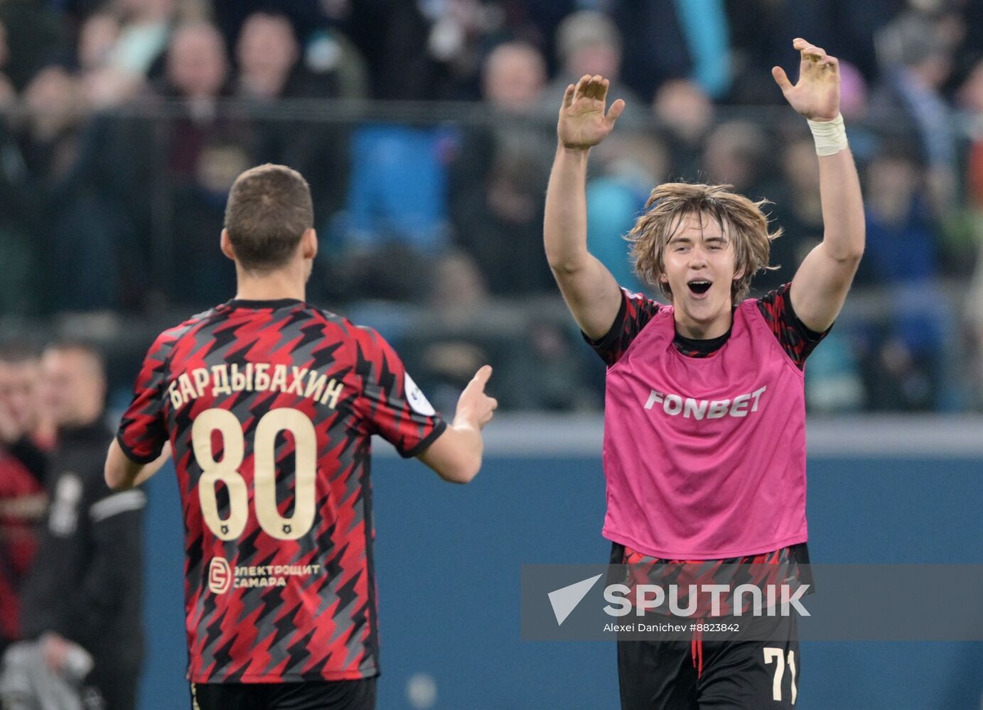 Russia Soccer Premier-League Zenit - Akron