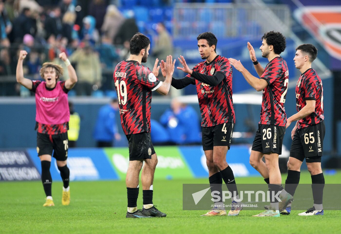 Russia Soccer Premier-League Zenit - Akron