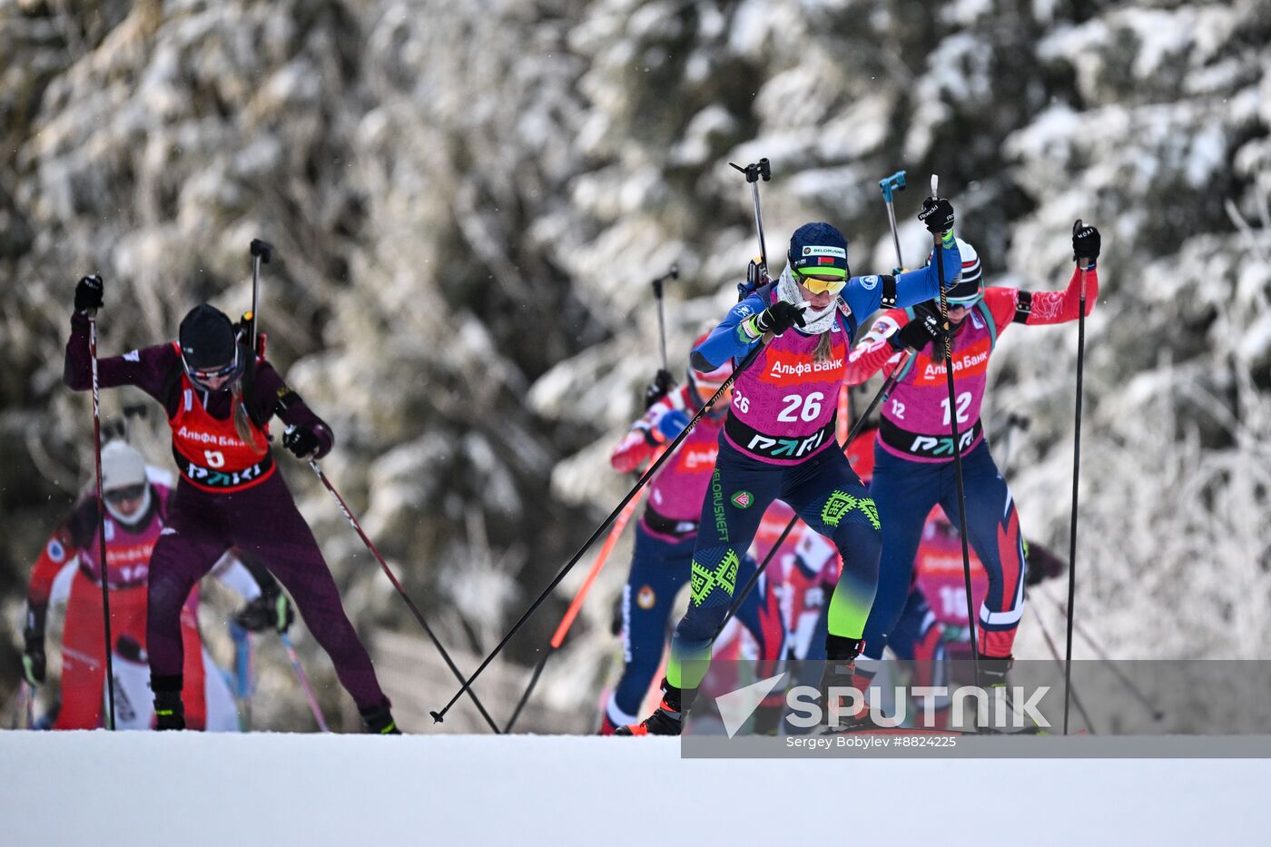 Russia Biathlon Cup Women Mass Start