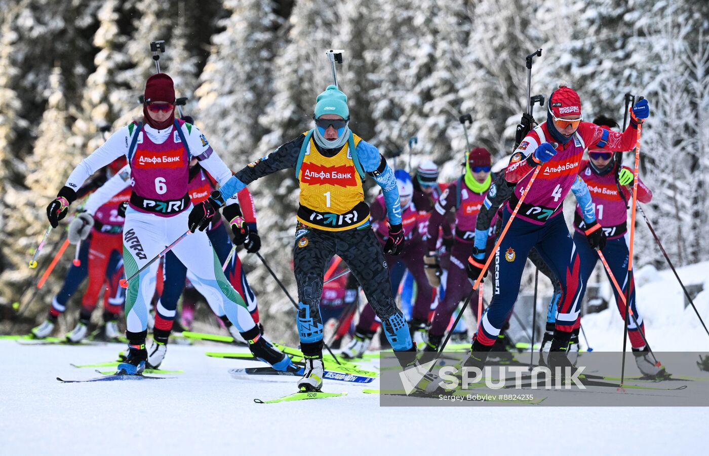 Russia Biathlon Cup Women Mass Start