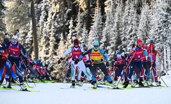 Russia Biathlon Cup Women Mass Start