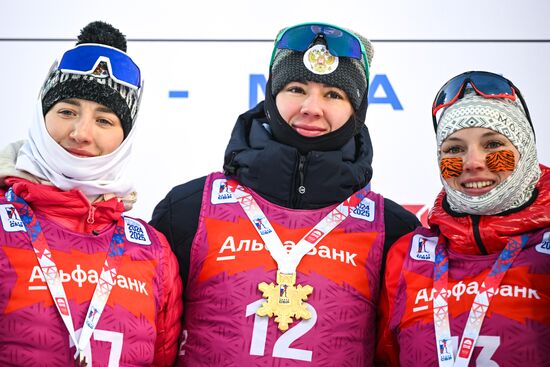 Russia Biathlon Cup Women Mass Start