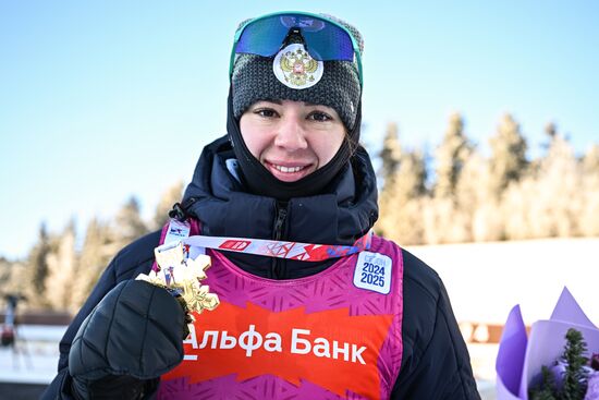 Russia Biathlon Cup Women Mass Start