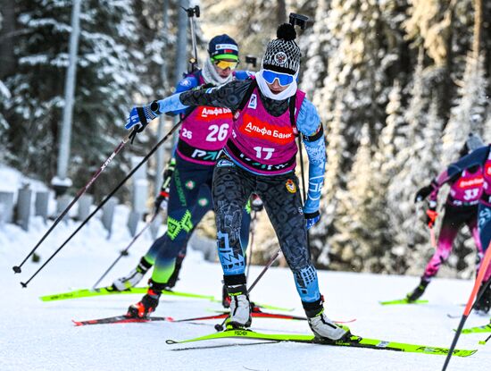 Russia Biathlon Cup Women Mass Start