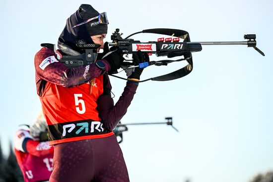 Russia Biathlon Cup Women Mass Start