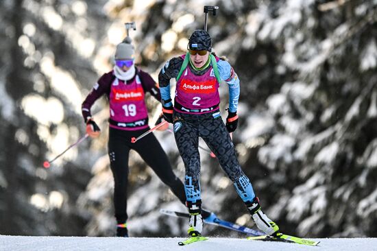 Russia Biathlon Cup Women Mass Start