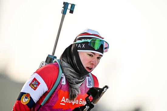 Russia Biathlon Cup Women Mass Start