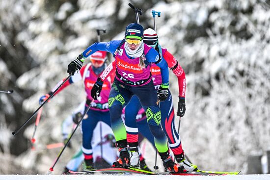 Russia Biathlon Cup Women Mass Start