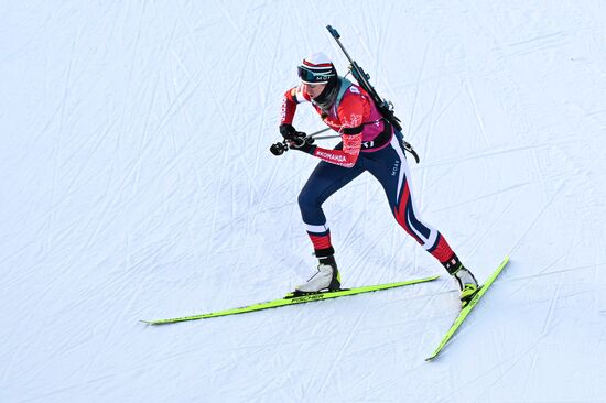 Russia Biathlon Cup Women Mass Start