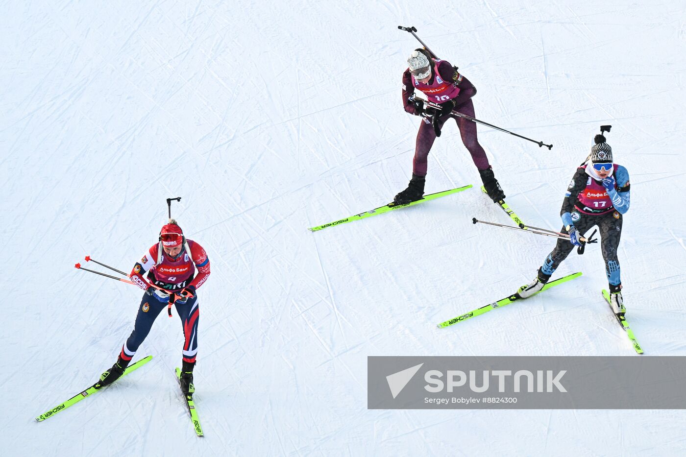 Russia Biathlon Cup Women Mass Start