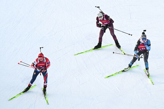 Russia Biathlon Cup Women Mass Start