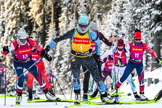 Russia Biathlon Cup Women Mass Start