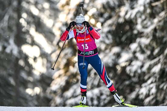 Russia Biathlon Cup Women Mass Start