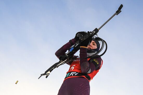 Russia Biathlon Cup Women Mass Start