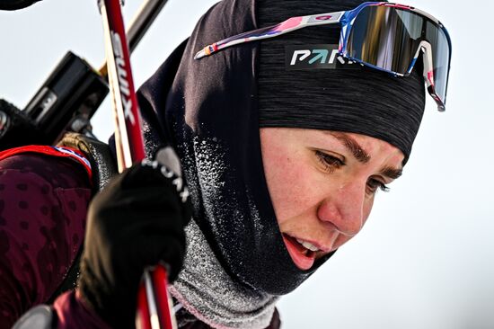 Russia Biathlon Cup Women Mass Start