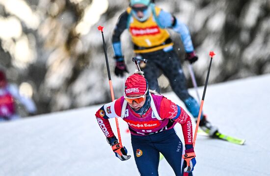 Russia Biathlon Cup Women Mass Start