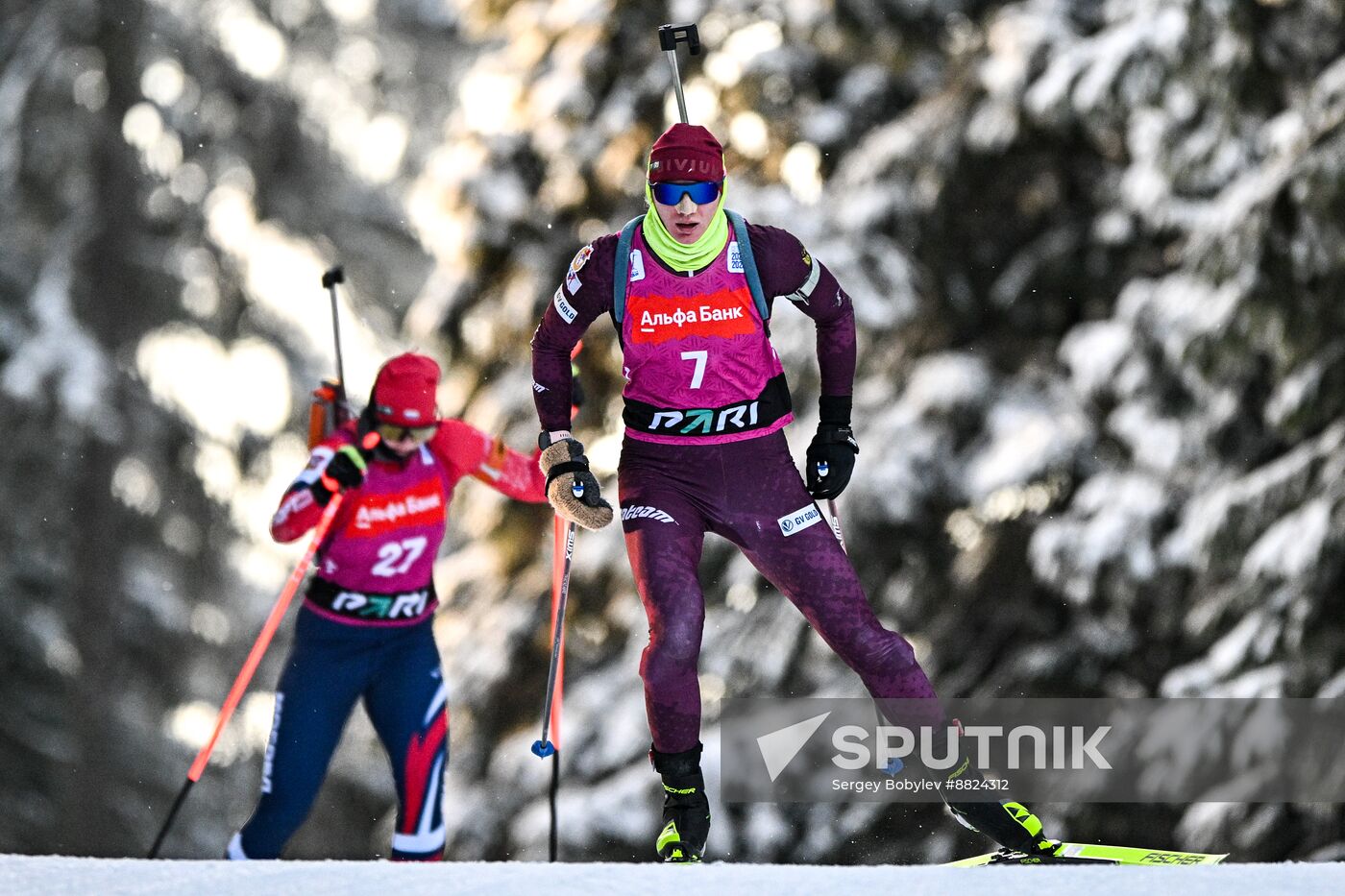 Russia Biathlon Cup Women Mass Start