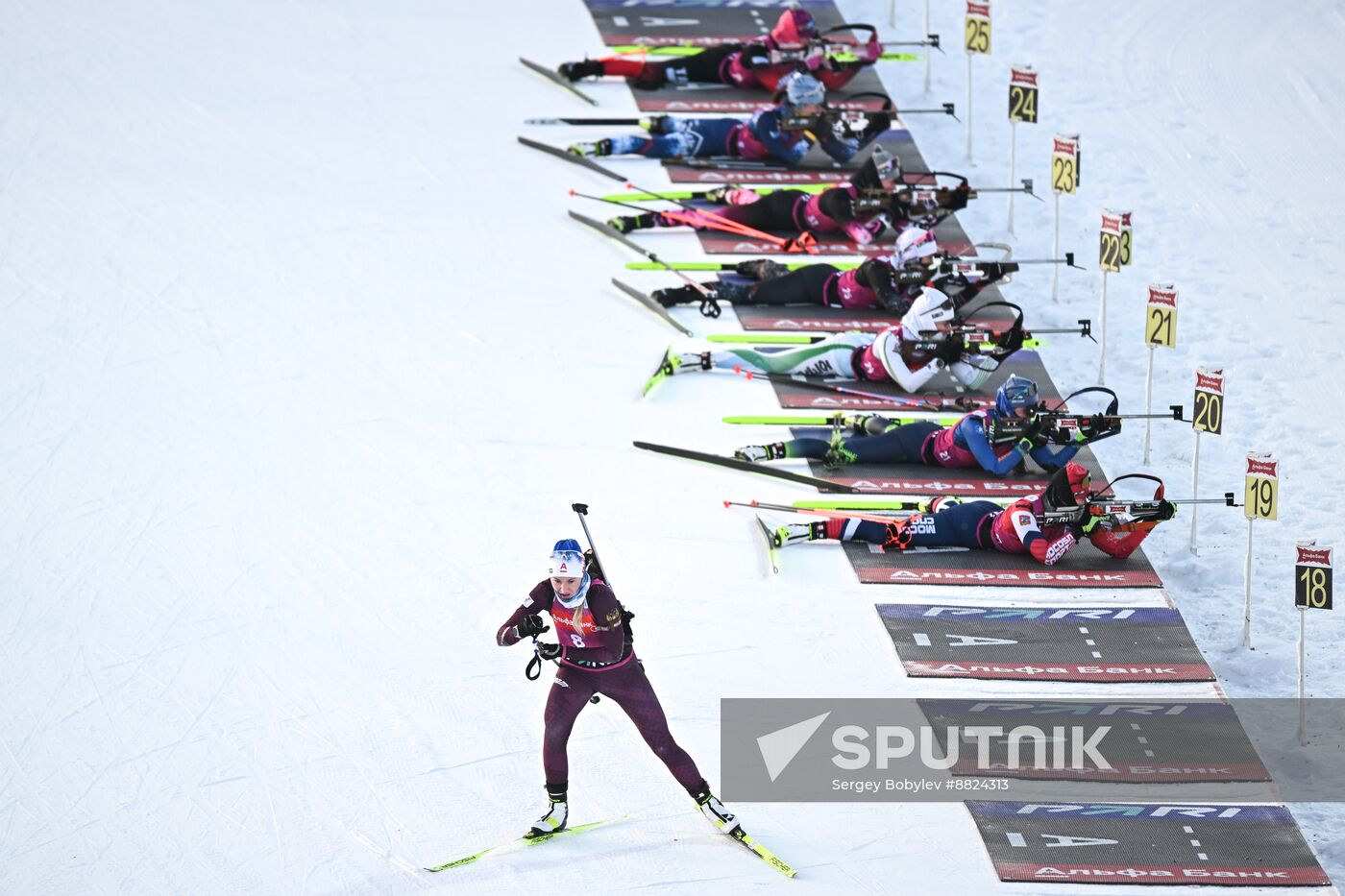 Russia Biathlon Cup Women Mass Start