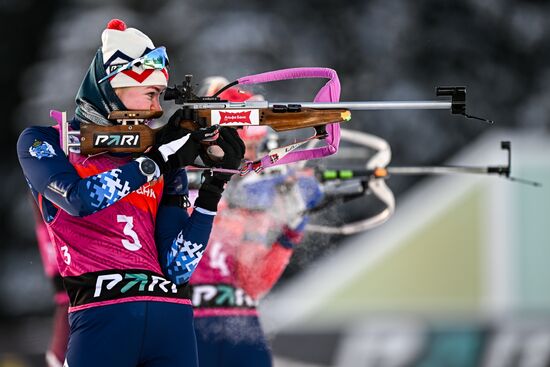 Russia Biathlon Cup Women Mass Start