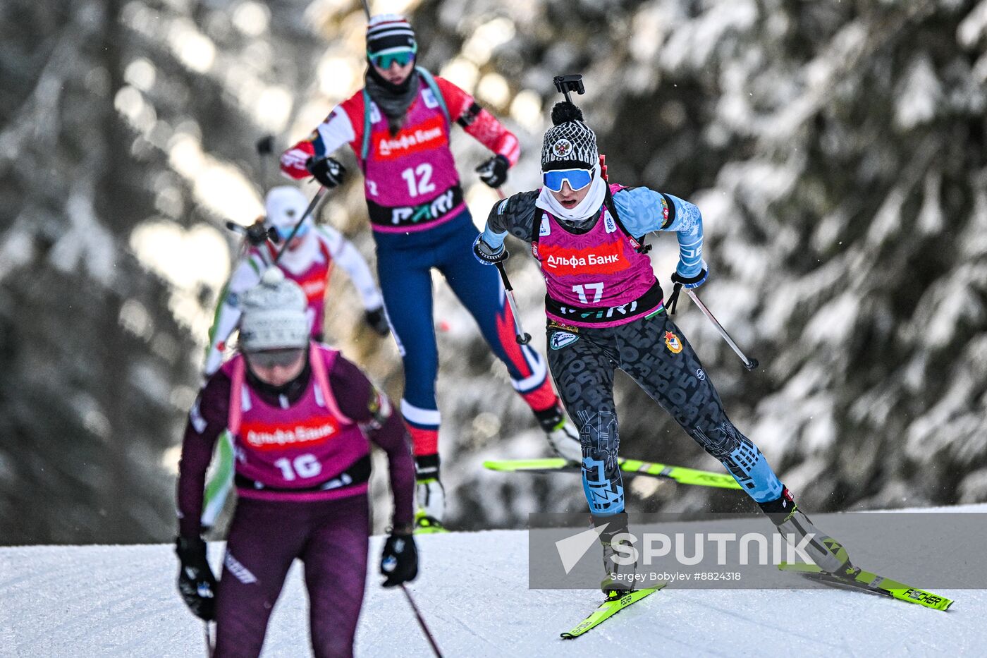 Russia Biathlon Cup Women Mass Start