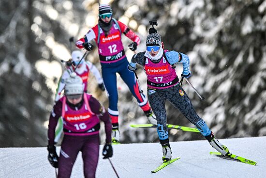 Russia Biathlon Cup Women Mass Start