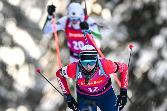 Russia Biathlon Cup Women Mass Start