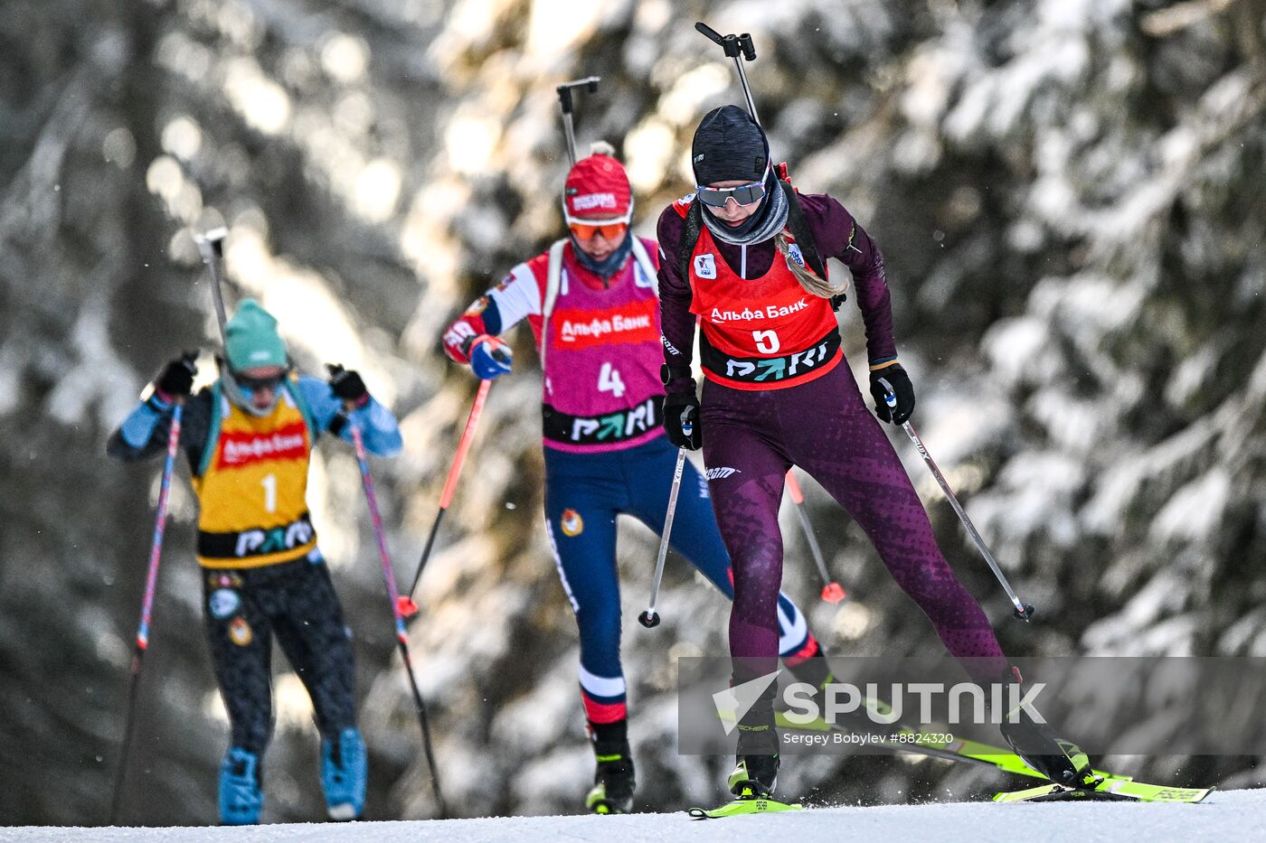 Russia Biathlon Cup Women Mass Start