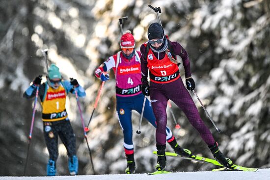 Russia Biathlon Cup Women Mass Start