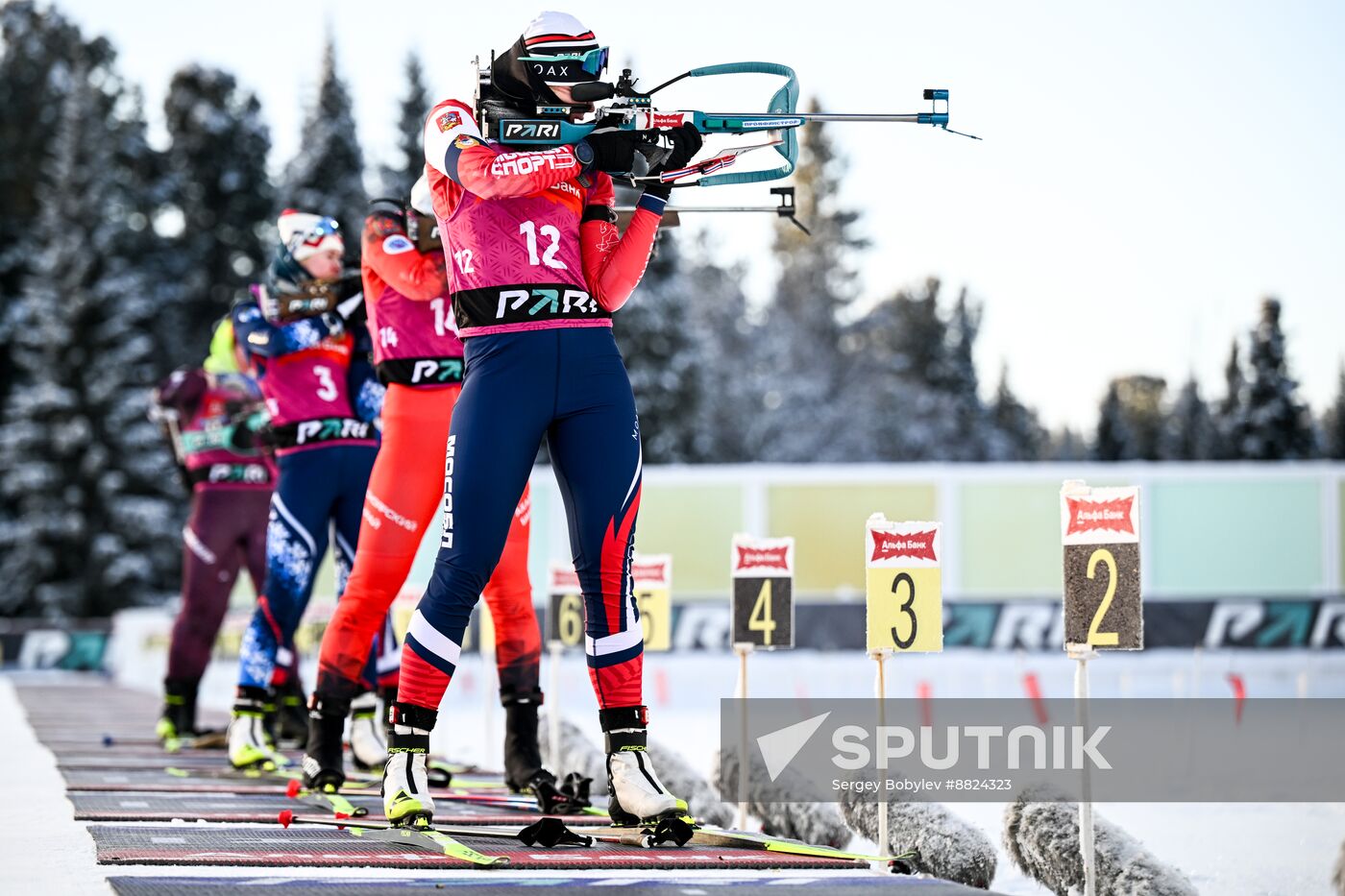 Russia Biathlon Cup Women Mass Start