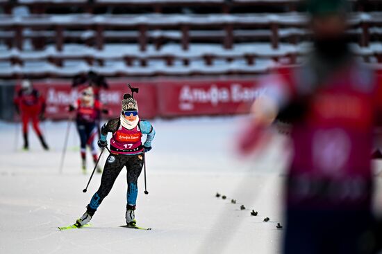 Russia Biathlon Cup Women Mass Start