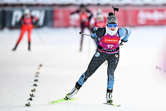 Russia Biathlon Cup Women Mass Start