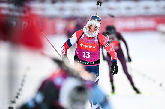 Russia Biathlon Cup Women Mass Start