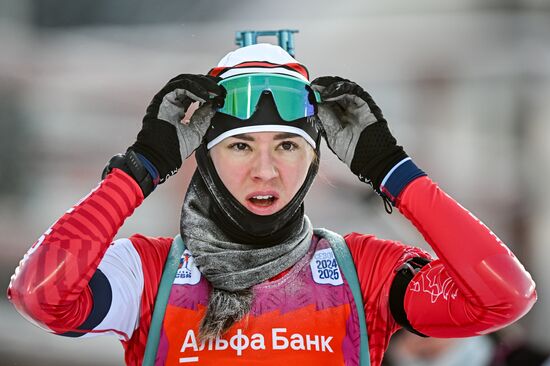 Russia Biathlon Cup Women Mass Start