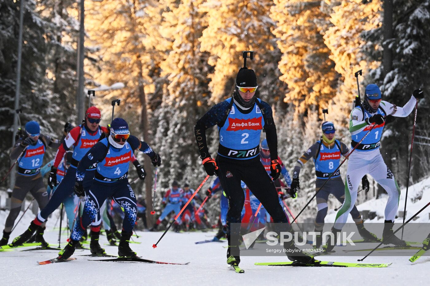 Russia Biathlon Cup Men Mass Start