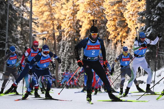 Russia Biathlon Cup Men Mass Start