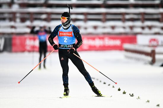 Russia Biathlon Cup Men Mass Start