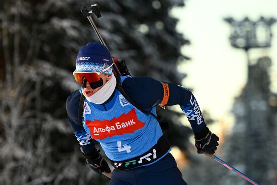 Russia Biathlon Cup Men Mass Start