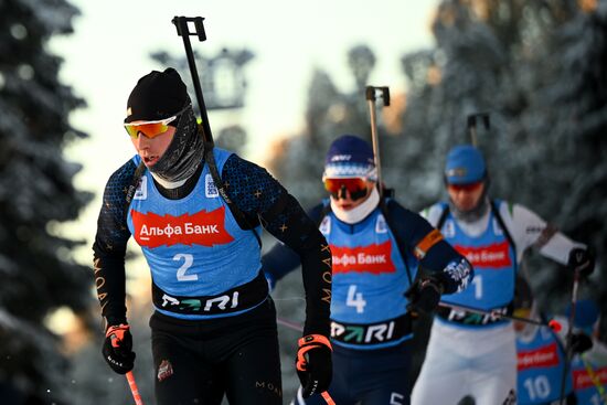 Russia Biathlon Cup Men Mass Start