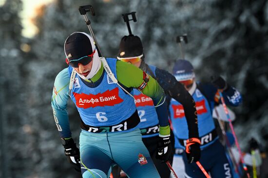 Russia Biathlon Cup Men Mass Start