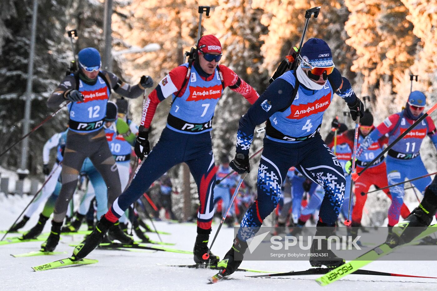 Russia Biathlon Cup Men Mass Start