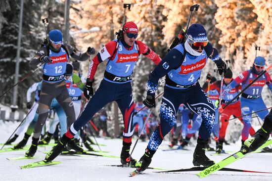 Russia Biathlon Cup Men Mass Start