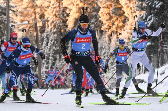 Russia Biathlon Cup Men Mass Start