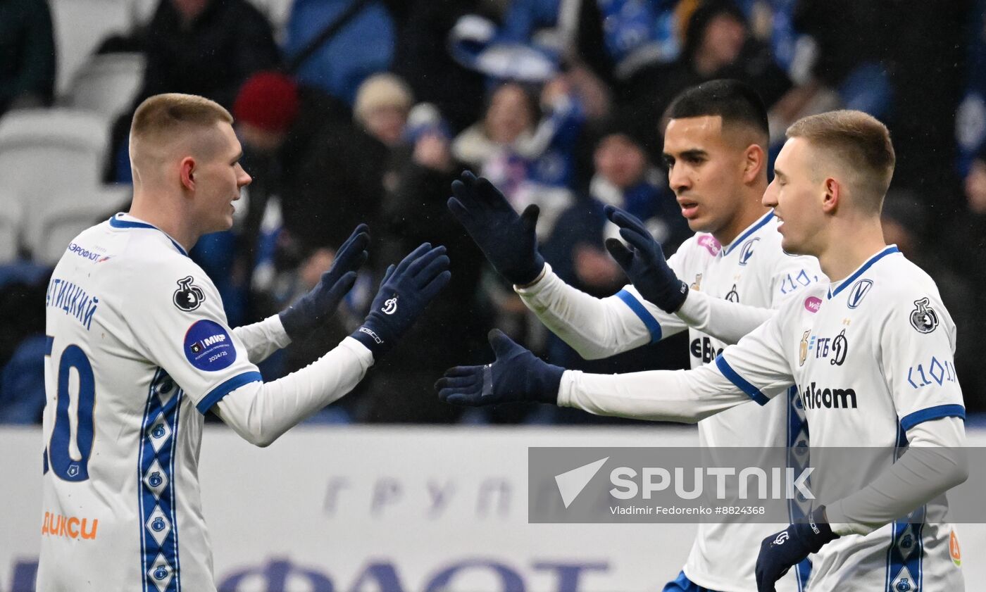 Russia Soccer Premier-League Dynamo - Khimki