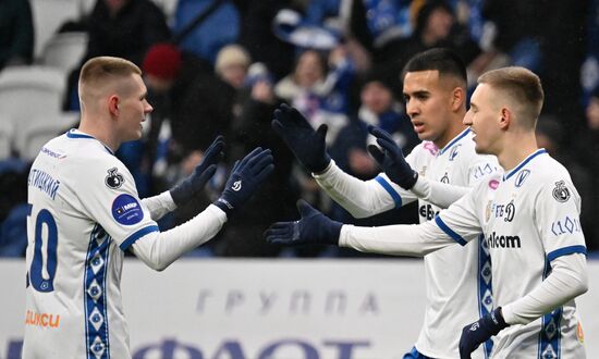 Russia Soccer Premier-League Dynamo - Khimki