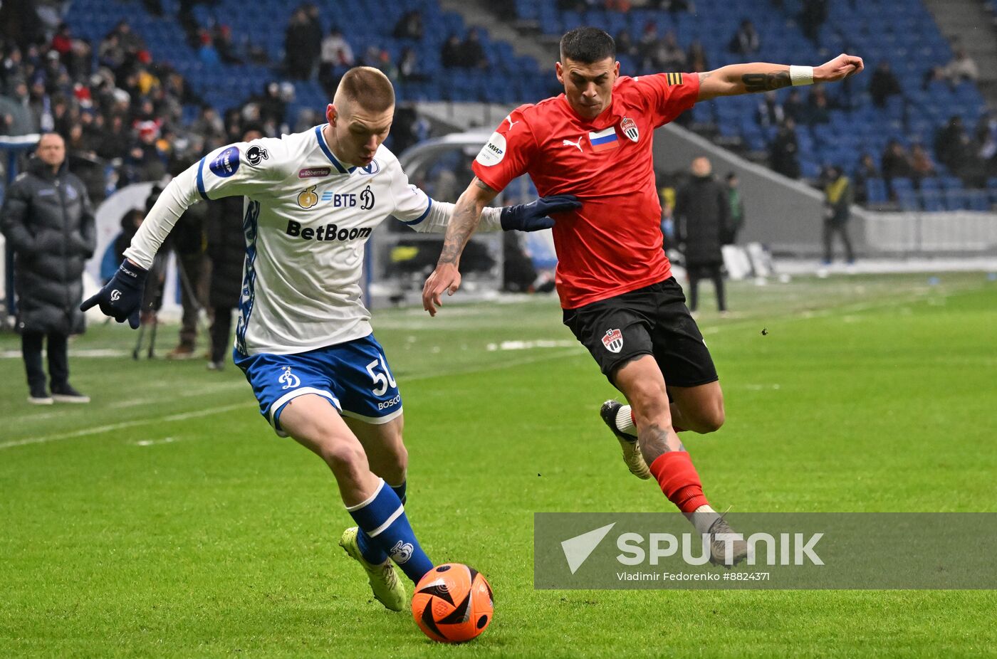Russia Soccer Premier-League Dynamo - Khimki