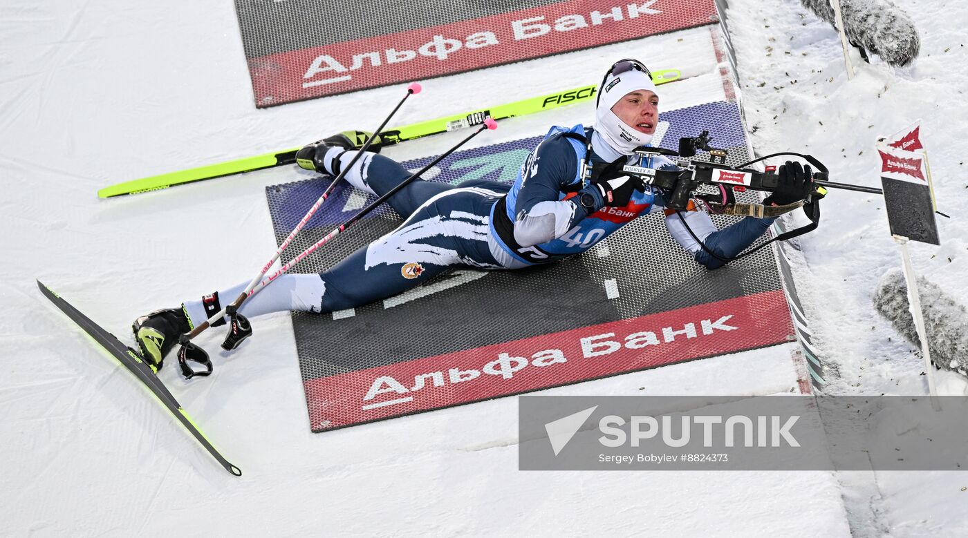 Russia Biathlon Cup Men Mass Start